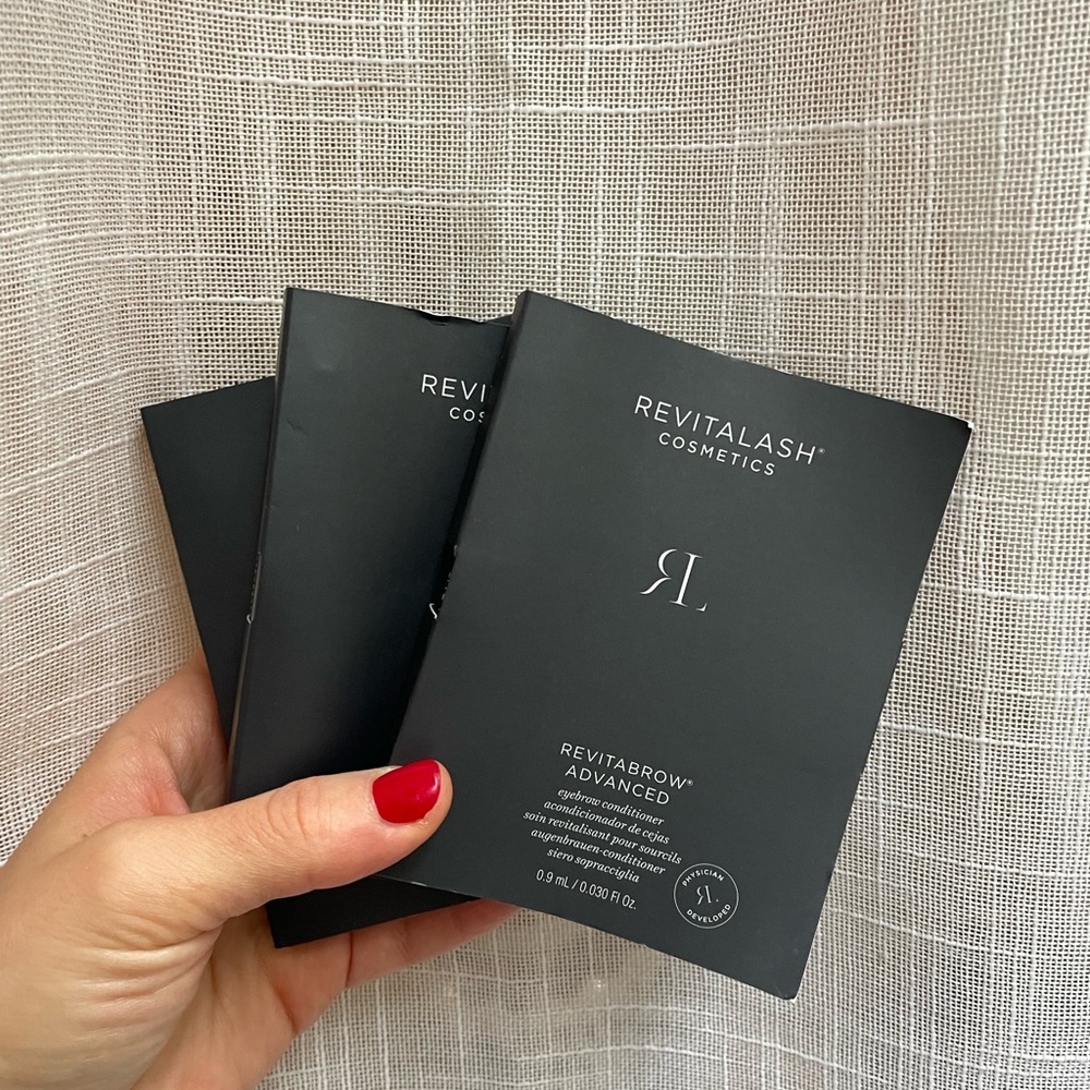 3 Pack Sample RevitaLash RevitaBrow Advanced Eyebrow Conditioner